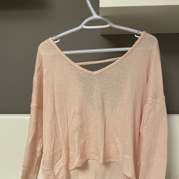 Knitted Open-Back Top - Picture 1 of 4